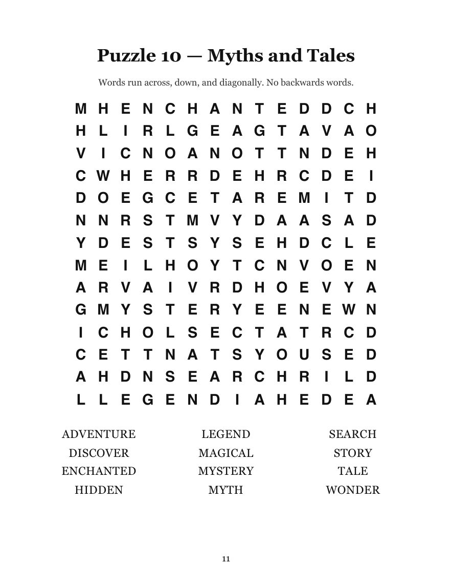 St Patrick's Day Word Search preview